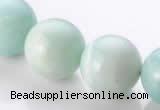 CAM22 15.5 inches natural amazonite round 18mm beads wholesale