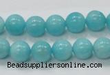 CAM308 15.5 inches 10mm round natural peru amazonite beads wholesale