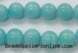 CAM309 15.5 inches 12mm round natural peru amazonite beads wholesale