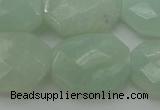 CAM369 15.5 inches 15*20mm faceted octagonal amazonite beads