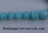 CAM372 15.5 inches 4mm - 10mm round mozambique amazonite beads