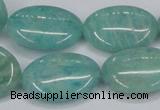 CAM409 15.5 inches 18*25mm oval natural russian amazonite beads