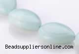 CAM49 flat teardrop 15*20mm natural amazonite beads Wholesale