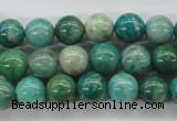 CAM523 15.5 inches 9mm round mexican amazonite gemstone beads