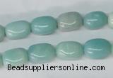 CAM608 15.5 inches 8*12mm nugget Chinese amazonite beads