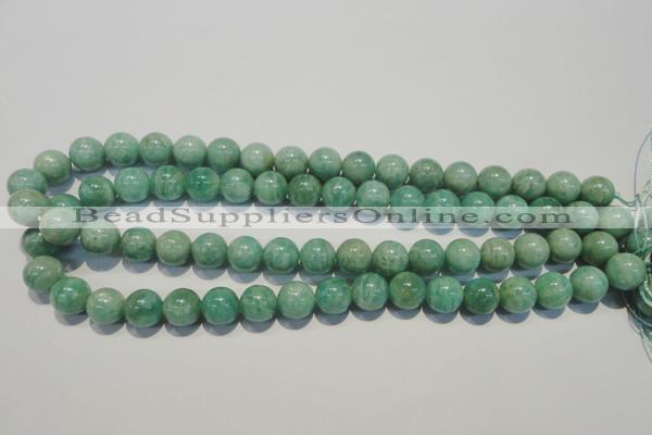 CAM805 15.5 inches 12mm round Brazilian amazonite beads wholesale