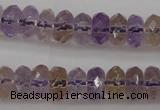 CAN159 15.5 inches 5*8mm faceted rondelle natural ametrine beads