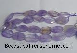 CAN175 20*30mm - 25*35mm twisted & faceted freeform ametrine beads