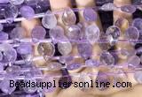 CAN239 Top drilled 10*14mm faceted briolette ametrine beads