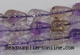 CAN26 15.5 inches 10*14mm teardrop natural ametrine gemstone beads