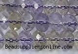 CAN265 15 inches 4*6mm faceted rondelle ametrine beads