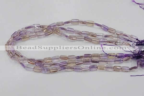 CAN37 15.5 inches 8*12mm rectangle natural ametrine gemstone beads