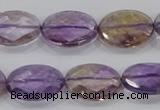 CAN57 15.5 inches 15*20mm faceted oval natural ametrine beads