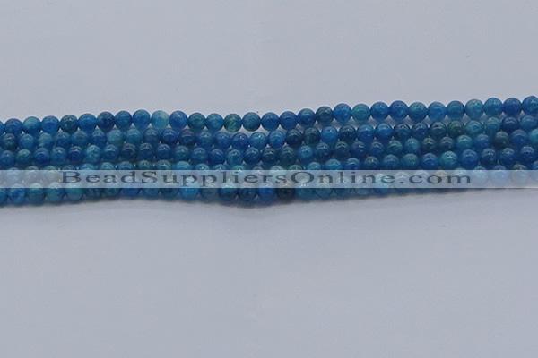 CAP360 15.5 inches 4mm round apatite gemstone beads wholesale