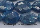 CAP392 15.5 inches 13*18mm faceted oval apatite gemstone beads