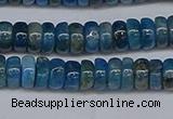 CAP526 15.5 inches 3*5mm rondelle apatite gemstone beads