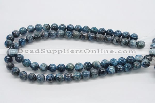 CAP55 15.5 inches 12mm round dyed apatite gemstone beads wholesale