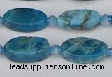 CAP551 15.5 inches 8*16mm oval apatite gemstone beads