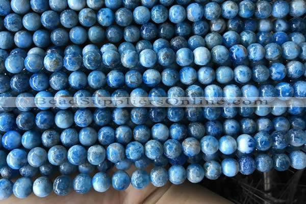 CAP583 15.5 inches 6mm round apatite gemstone beads