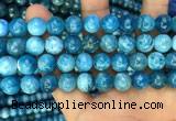 CAP608 15.5 inches 10mm round natural apatite gemstone beads