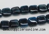 CAP71 15.5 inches 10*10mm square dyed apatite gemstone beads wholesale