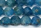 CAP741 15 inches 6mm faceted round apatite beads