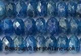 CAP747 15 inches 4*6mm faceted rondelle apatite beads