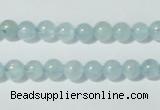 CAQ200 15.5 inches 6mm round natural aquamarine beads wholesale