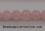 CAQ480 15.5 inches 4mm round natural pink aquamarine beads