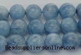 CAQ538 15.5 inches 10mm round AAA grade natural aquamarine beads