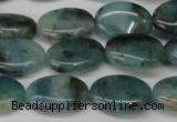 CAQ628 15.5 inches 10*14mm oval aquamarine gemstone beads