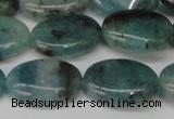 CAQ631 15.5 inches 15*20mm oval aquamarine gemstone beads