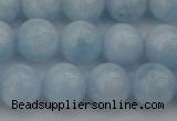 CAQ703 15.5 inches 10mm round natural aquamarine beads wholesale