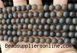 CAR217 15.5 inches 7mm round natural amber beads wholesale