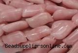 CAS23 15.5 inches 10*12mm marquise pink angel skin gemstone beads