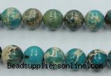 CAT01 15.5 inches 10mm round natural aqua terra jasper beads