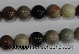 CAT5204 15.5 inches 12mm round aqua terra jasper beads wholesale