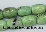 CAU208 15.5 inches 12*16mm drum Australia chrysoprase beads