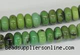 CAU27 15.5 inches 5*10mm rondelle australia chrysoprase beads wholesale