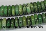 CAU29 15.5 inches 5*15mm rondelle australia chrysoprase beads wholesale