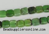 CAU34 15.5 inches 8*8mm square australia chrysoprase beads wholesale