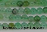 CAU350 15.5 inches 4mm round Australia chrysoprase beads