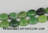 CAU39 15.5 inches 8*10mm oval australia chrysoprase beads wholesale