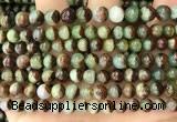 CAU452 15.5 inches 6mm - 6.5mm round Australia chrysoprase beads