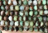 CAU455 15.5 inches 10mm - 11mm round Australia chrysoprase beads