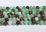 CAU484 15.5 inches 8mm round Australia chrysoprase beads