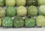 CAU536 15.5 inches 8mm round Australia chrysoprase gemstone beads