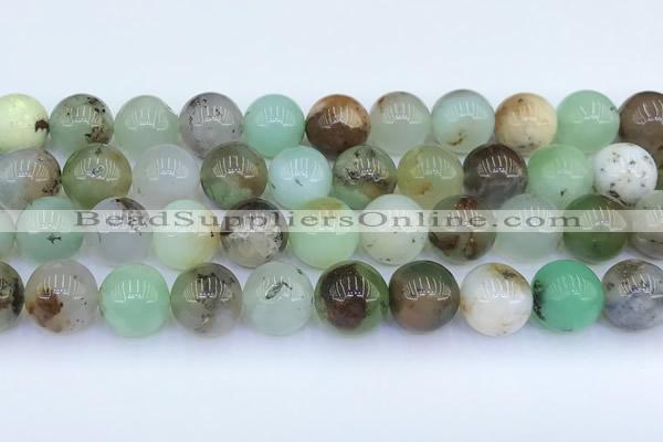 CAU553 15 inches 12mm round Australia chrysoprase beads