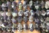 CBBS31 15 inches 12*25mm - 14*28mm hexahedral prism dogtooth amethyst beads