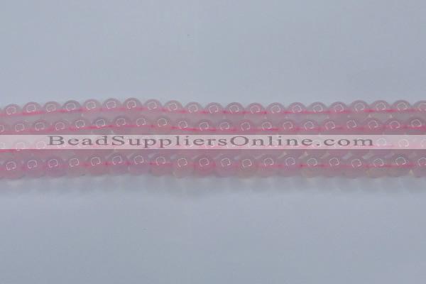 CBC302 15.5 inches 8mm round pink chalcedony beads wholesale